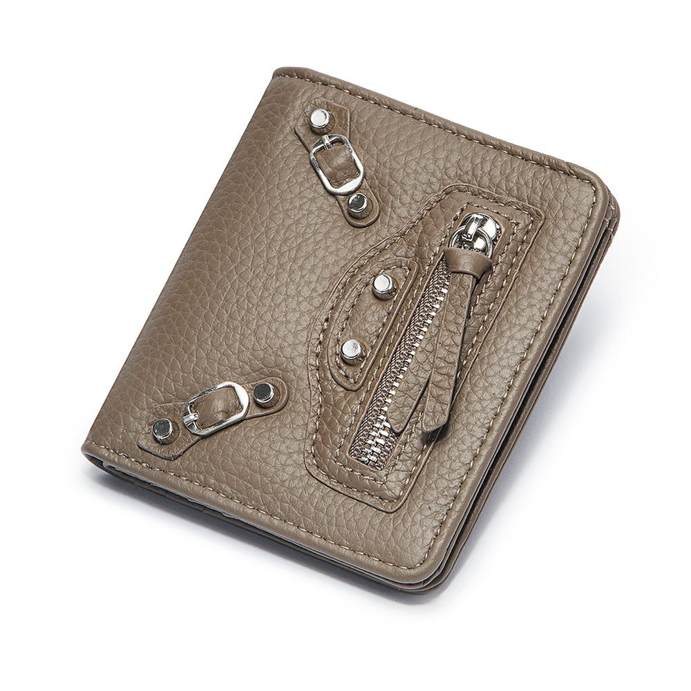 Billetera Pequeña de Mujer Humerpaul Gris