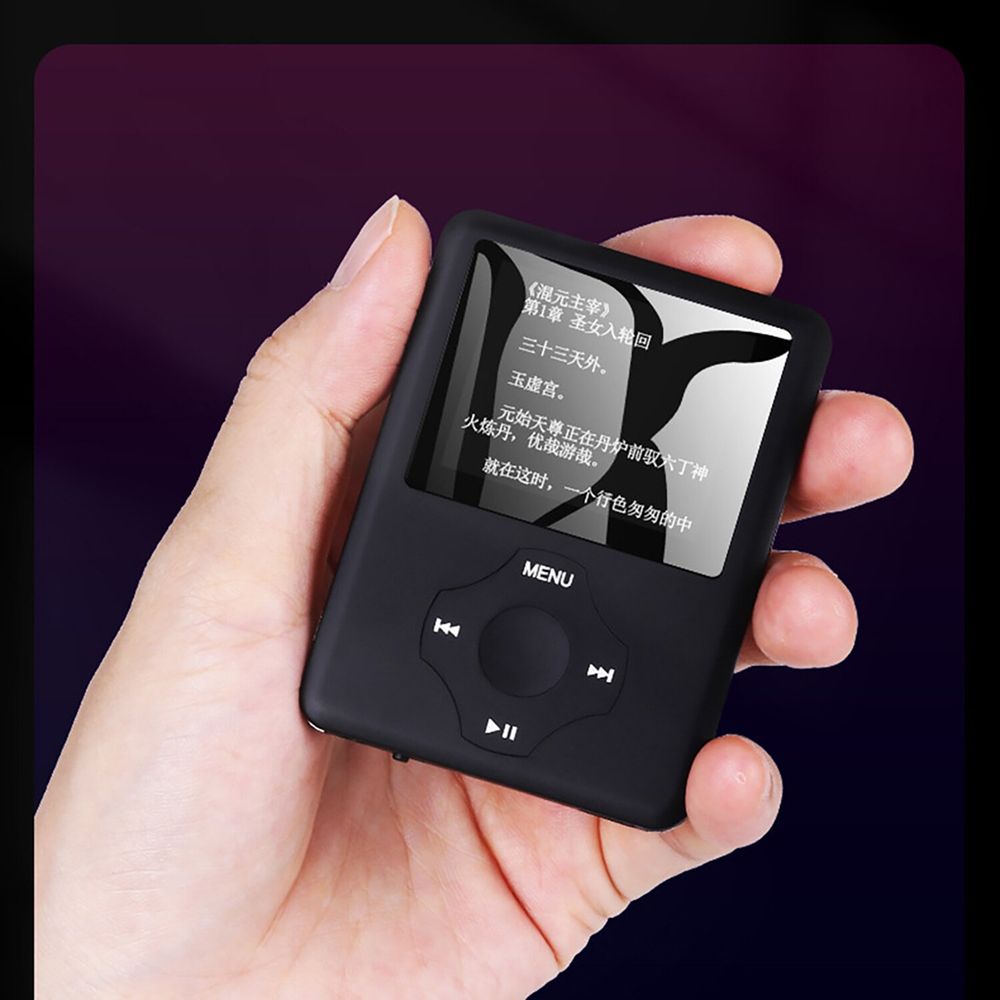  Reproductor de música MP3, mini pantalla LCD, 5 horas