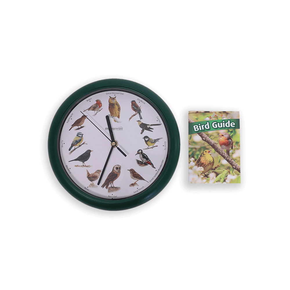 Starlyf Reloj de Pared Canto de Pájaros