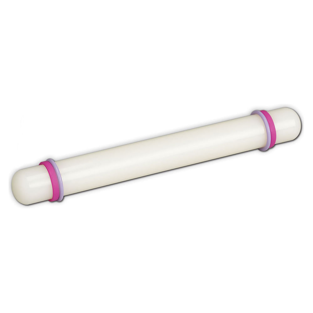 Rodillo con aros para fondant 23m reposteria
