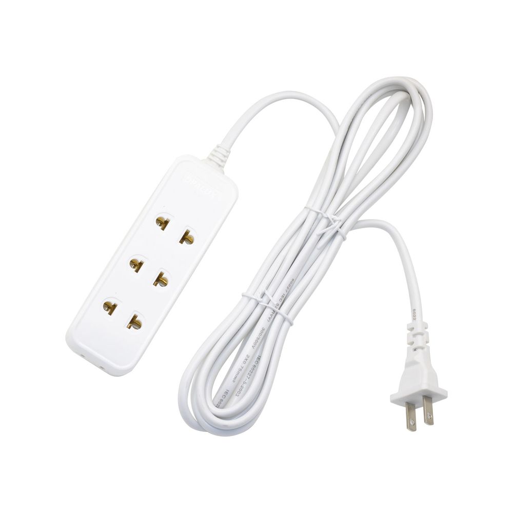 Extensión Múltiple 10 Amp 3 Metros OP-NK114 Opalux