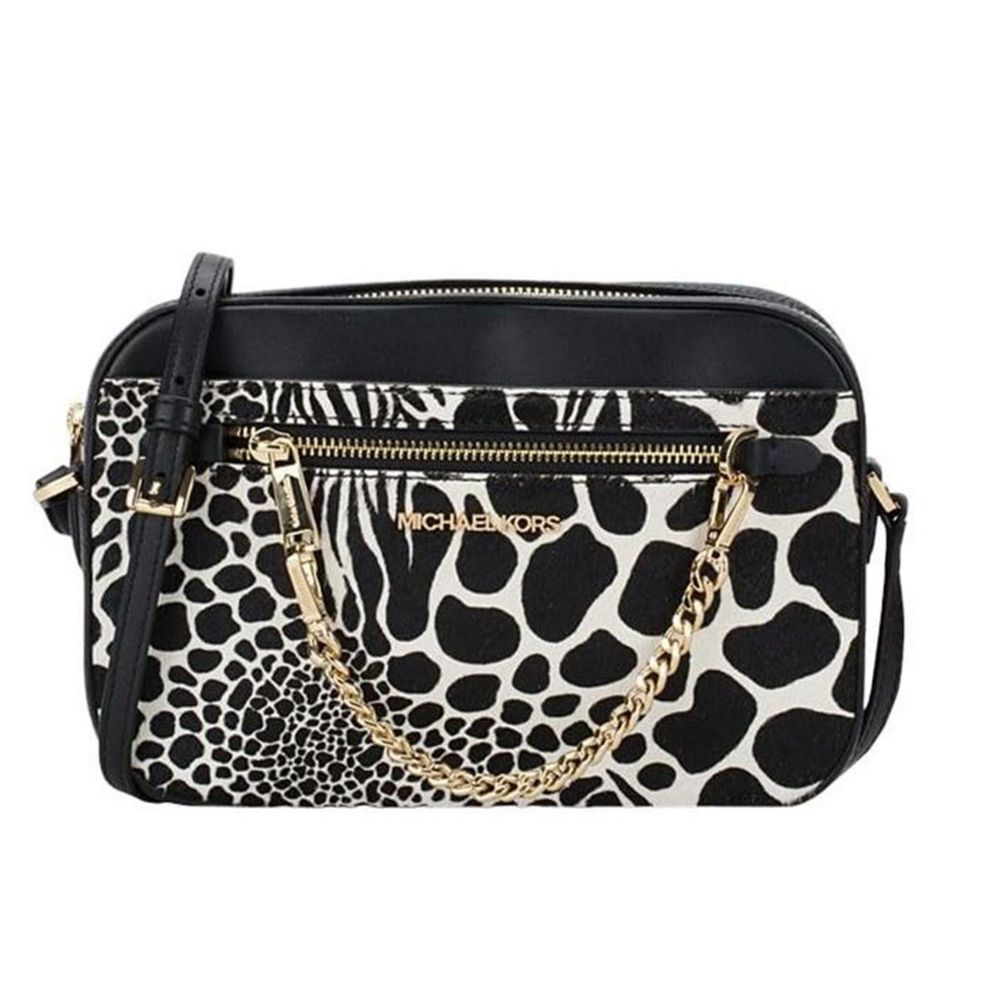 Cartera Crossbody Michael Kors Chain Jet Set