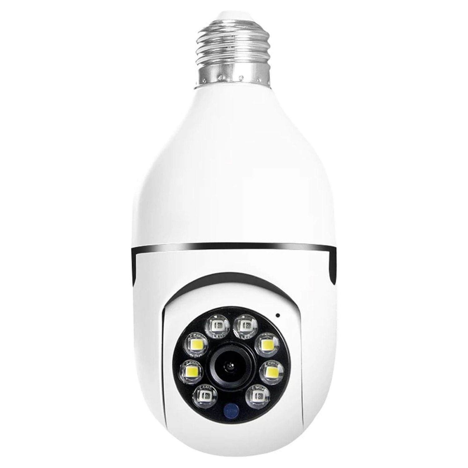 OLTEC Cámara de luz de seguridad 1080p WiFi inalámbrico  inteligente espía cámara de seguridad para el hogar sistema de video de vigilancia  bombilla panorámica cámara 1080 IP 360 ojo de pez