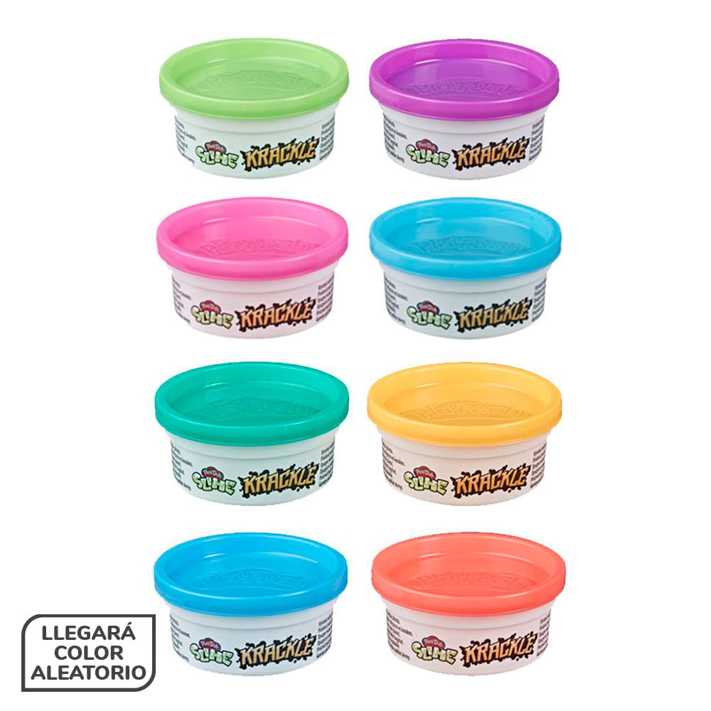 Slime Crujiente Krackle Play Doh Colores Surtidos Pack 2 E8788