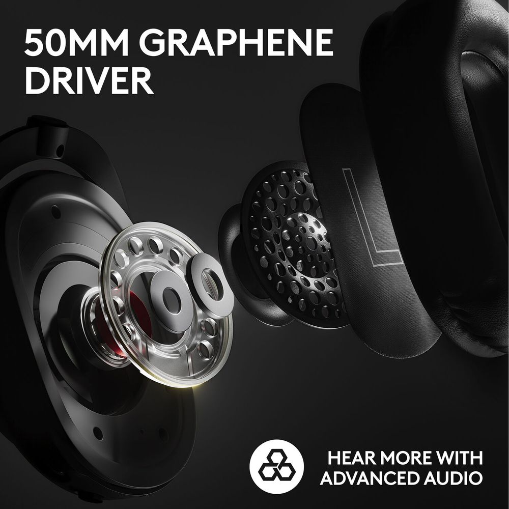 Audífonos inalámbricos con micrófono Logitech G PRO X para juegos