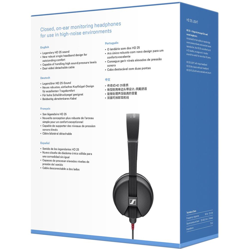 Auriculares Sennheiser Hd 25 Light I Oechsle - Oechsle