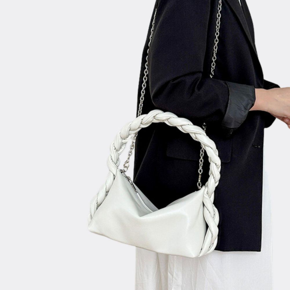 Cartera Fei Fei Taylor Pu Blanco