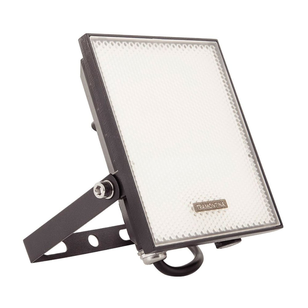 Reflector LED Tramontina 10W 6500K Negro Aluminio IP65