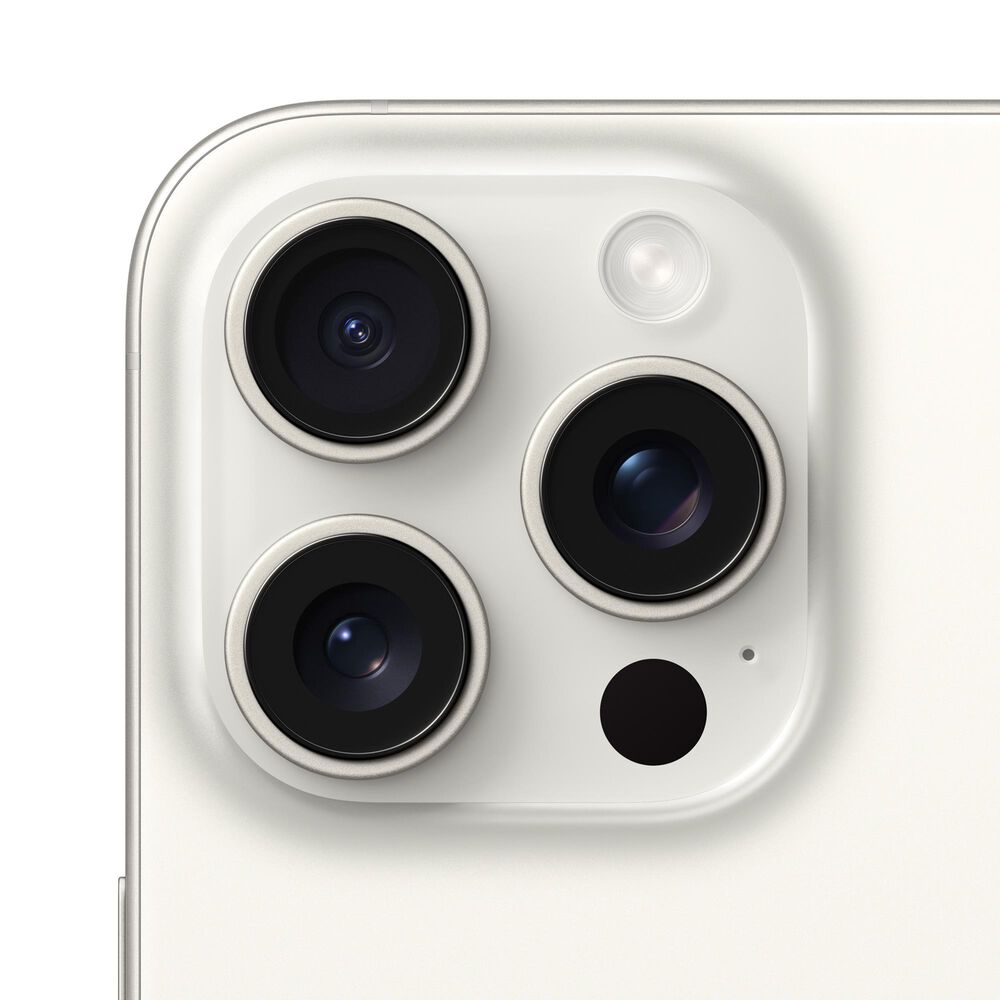 Apple Iphone 15 Pro Max 512Gb Titanio Blanco Esim con Cargador 20w y Mica  Hidrogel