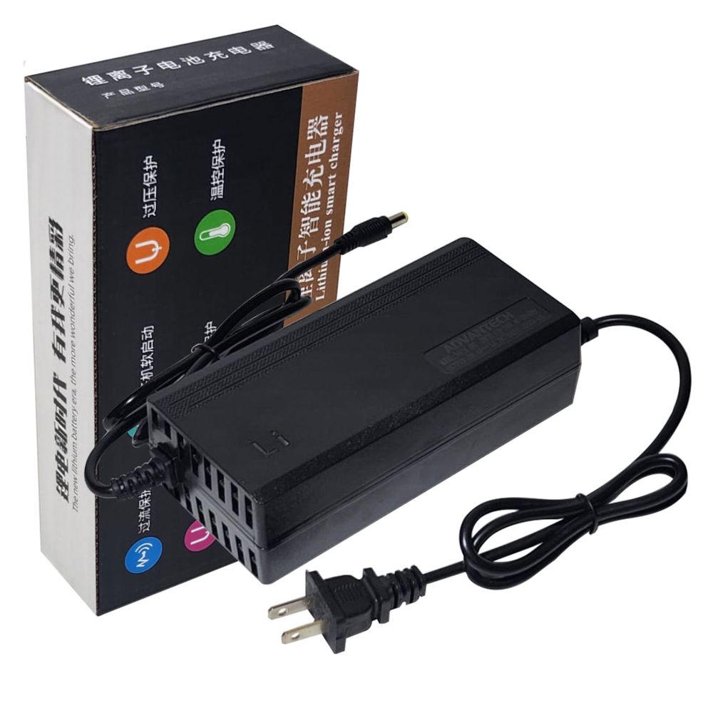 Cargador de 54.6V 3A Para Bicicleta Eléctrica con Batería de Litio 48V