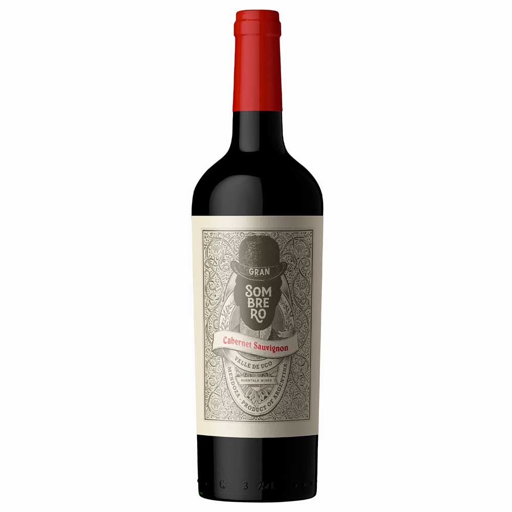 Vino Tinto GRAN SOMBRERO Cabernet Sauvignon Botella 750ml