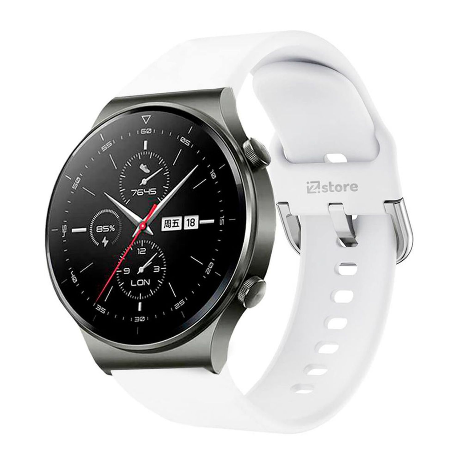 Correa Compatible Con Huawei Watch GT2 Pro Blanco Evilla 22mm I