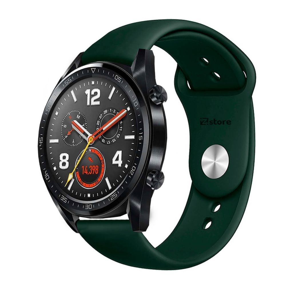 Correa Compatible Con Xiaomi Watch S1 Active Verde Oscuro Evilla 22mm I  Oechsle - Oechsle
