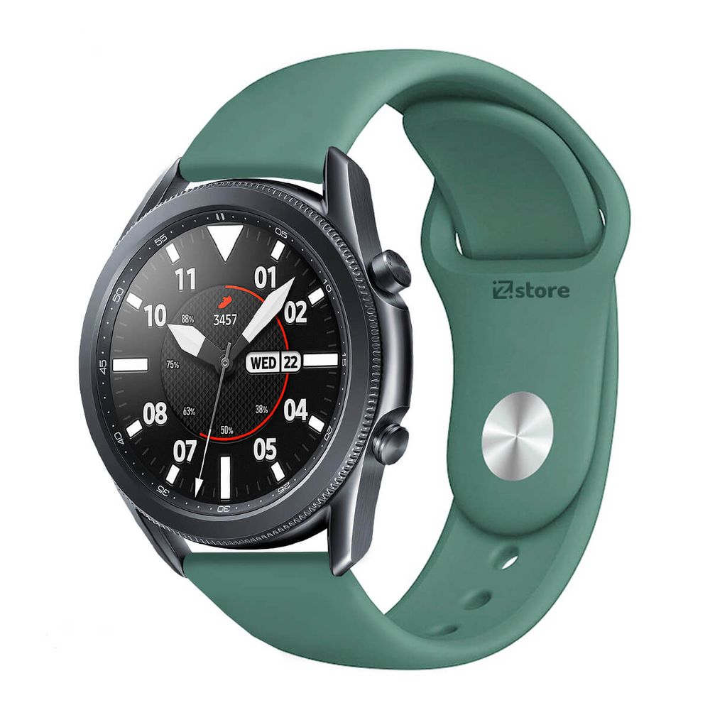 Correa Compatible Con Amazfit Bip Lite Verde Pino Broche 20mm