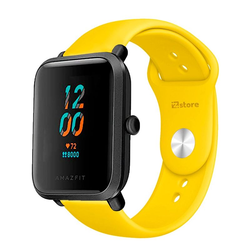 Correa Compatible Con Amazfit GTR2 Amarillo broche 22mm GENERICO