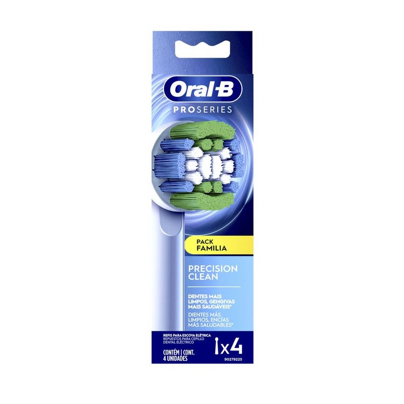 Oral B, Cabezales de Repuesto Pro Salud para Cepillo de Dientes Eléctrico,  1 Paquete con 4 Unidades