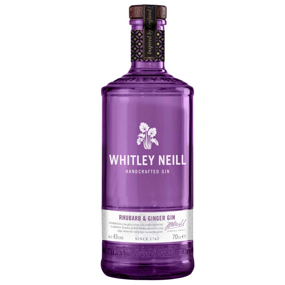Gin WHITLEY NEILL Rhubar & Ginger Botella 700ml