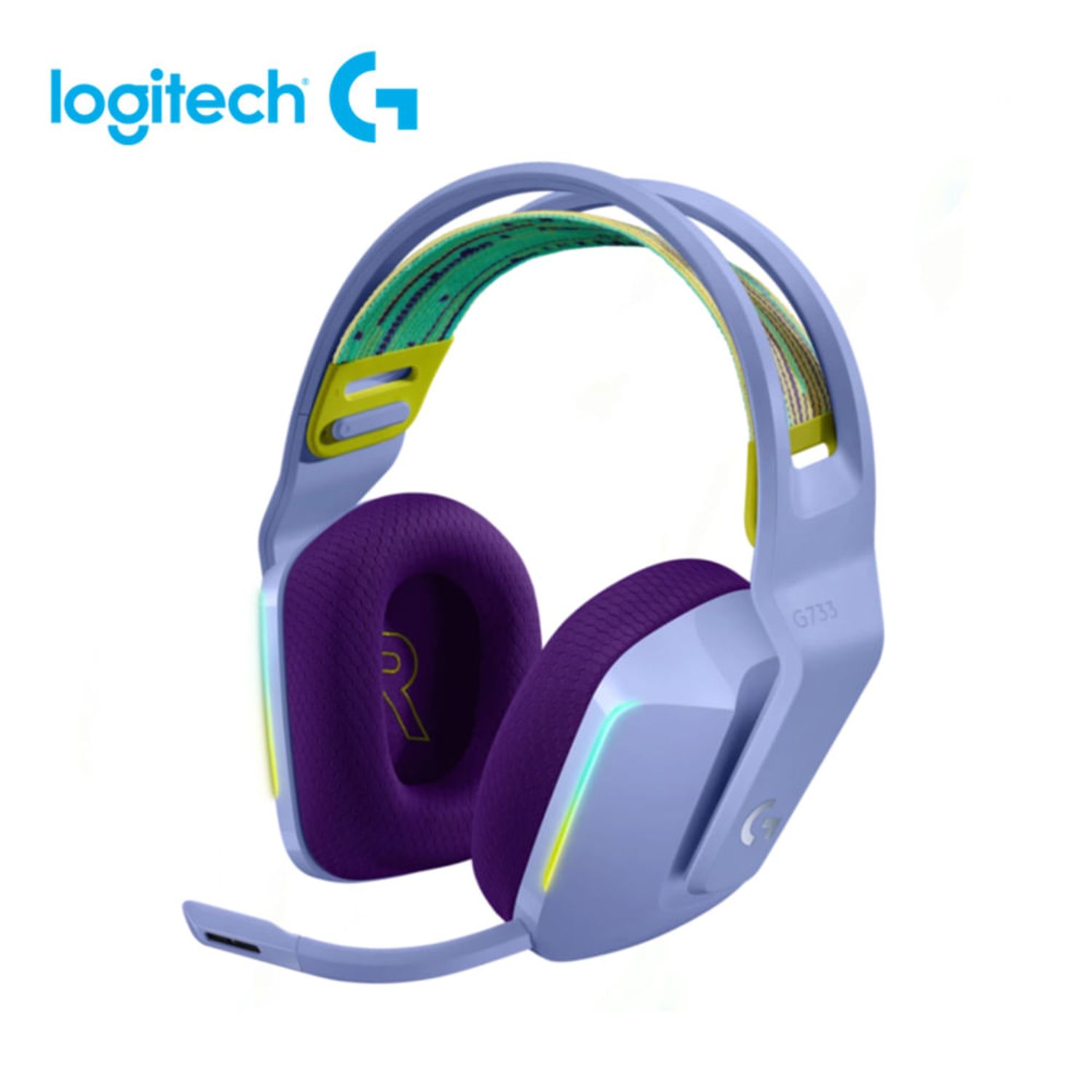 Soporte para Auriculares con 3 puertos USB y carga inalámbrica RGB - Promart