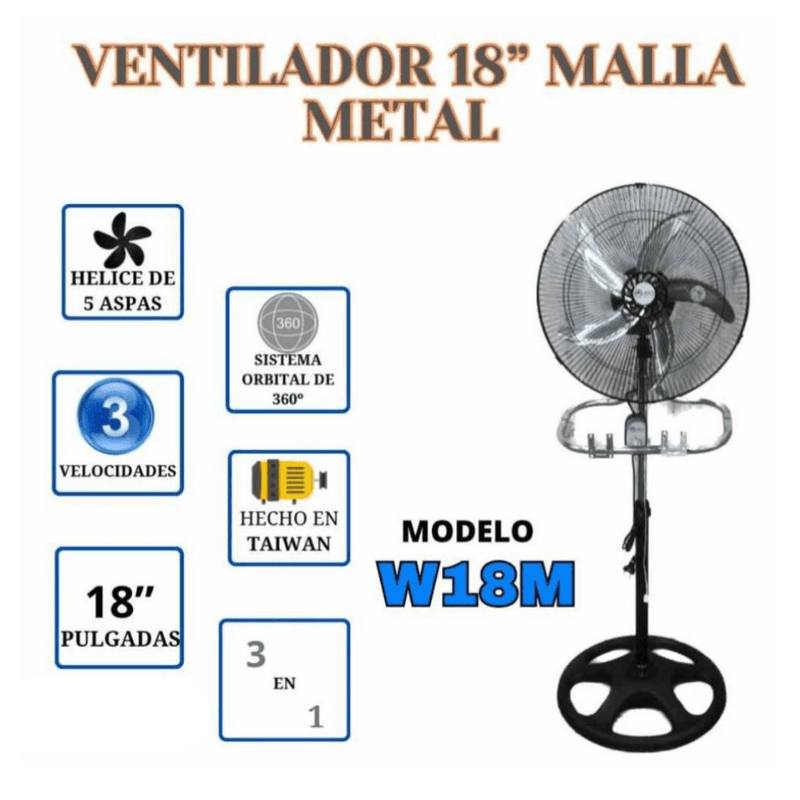 Ventilador de Mesa Premier 8 - 35 Watts I Oechsle - Oechsle