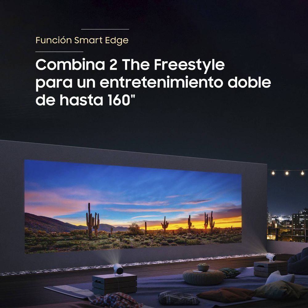 Proyector Samsung The Freestyle 2da Gen Full Hd Sp-lff3claxxpe (Año 2023) I  Oechsle - Oechsle