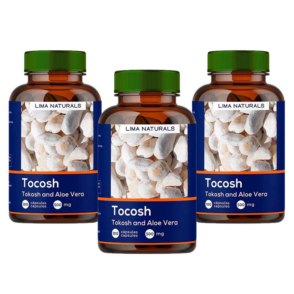 Tocosh 500mg Lima Naturals Cápsulas Pack x 3