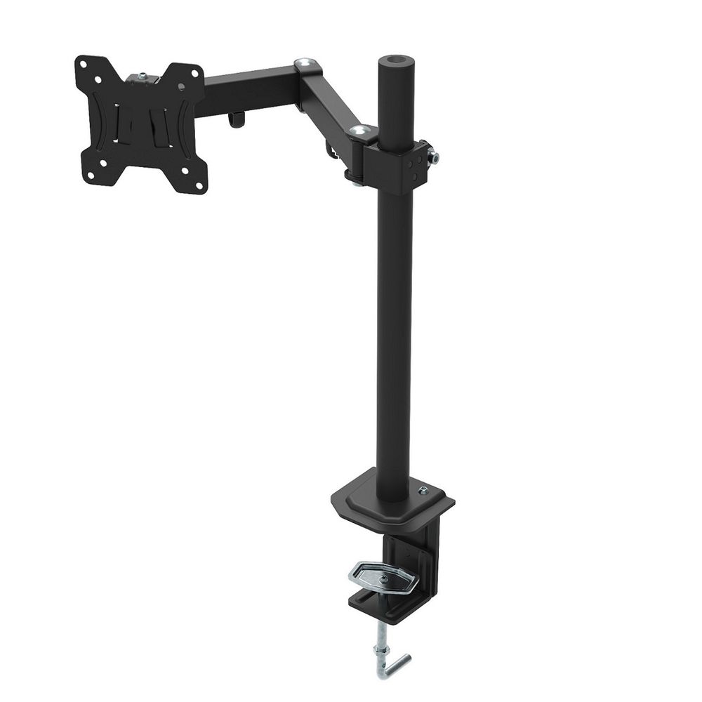 Rack Monitor 13 a 32 Pulgadas Expo Rack EM1327 Soporte de Escritorio para Monitor Móvil de 3 Giros