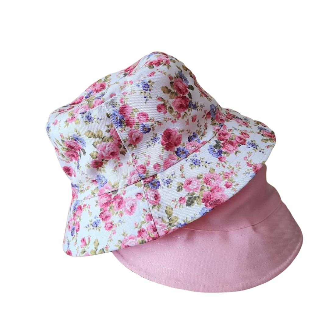 Gorro reversible bucket hat Mujer - Modelo Romina