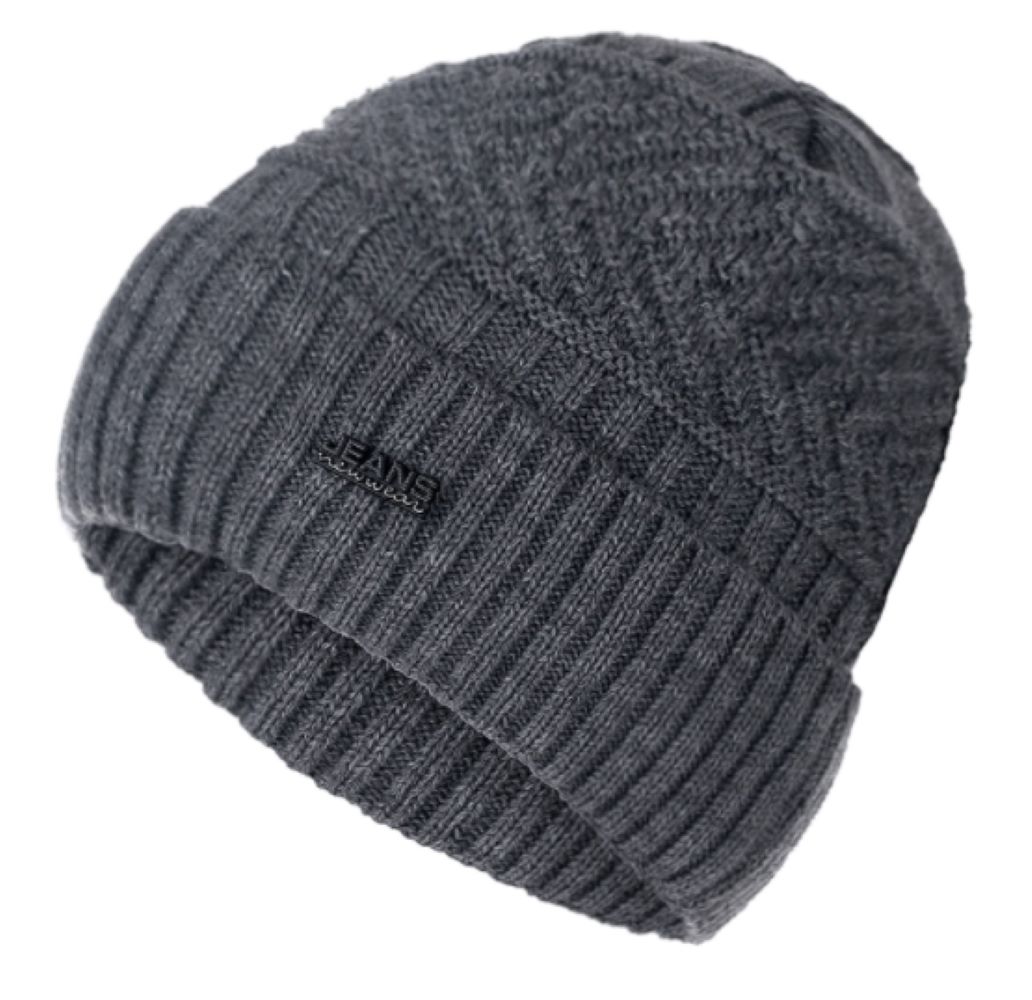 Beanie Chullo Gorro Modelo Jeans Gris