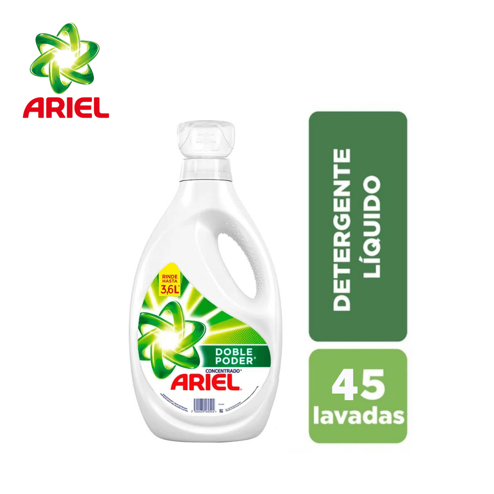 Detergente Líquido Concentrado Ariel 1.8 Litros