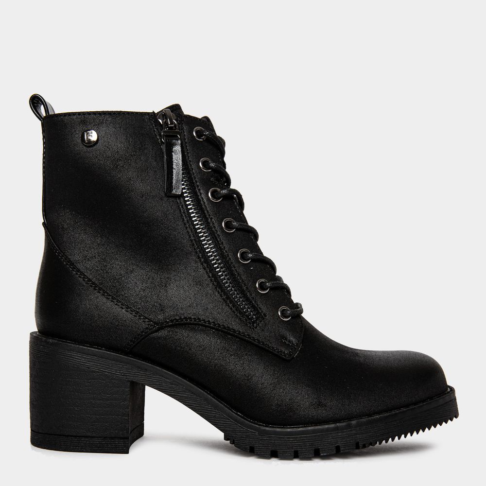 Botines para Mujer FOOTLOOSE FCH-HS57 TEXTIL Negro Talla 36 I Oechsle ...