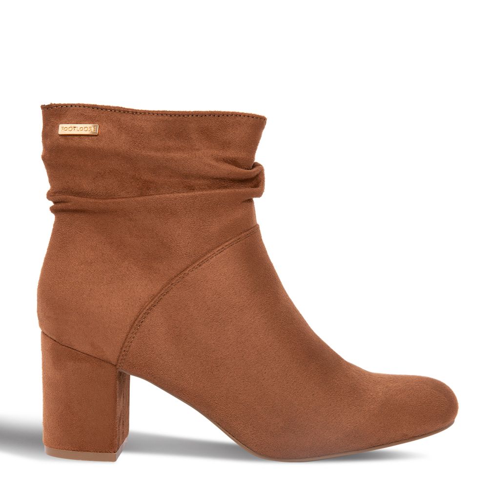 Botines para Mujer FOOTLOOSE FCH-RS012 MICROFIBRA Marron Talla 39 I ...