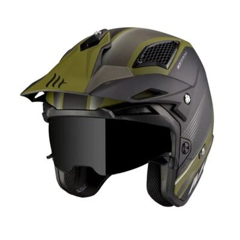 Casco Mt Helmets Stinger Alpha Verde Perla L I Oechsle - Oechsle