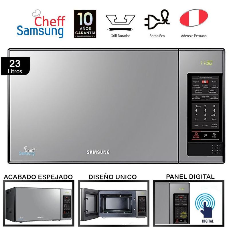 Cocina Samsung de 4 hornillas y más