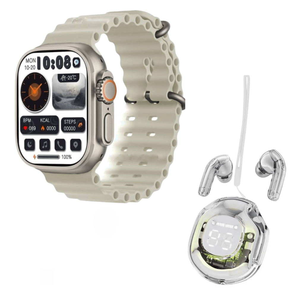 Smartwatch Hello Watch 3 Beige 4GB Amoled Acuatico I Oechsle - Oechsle
