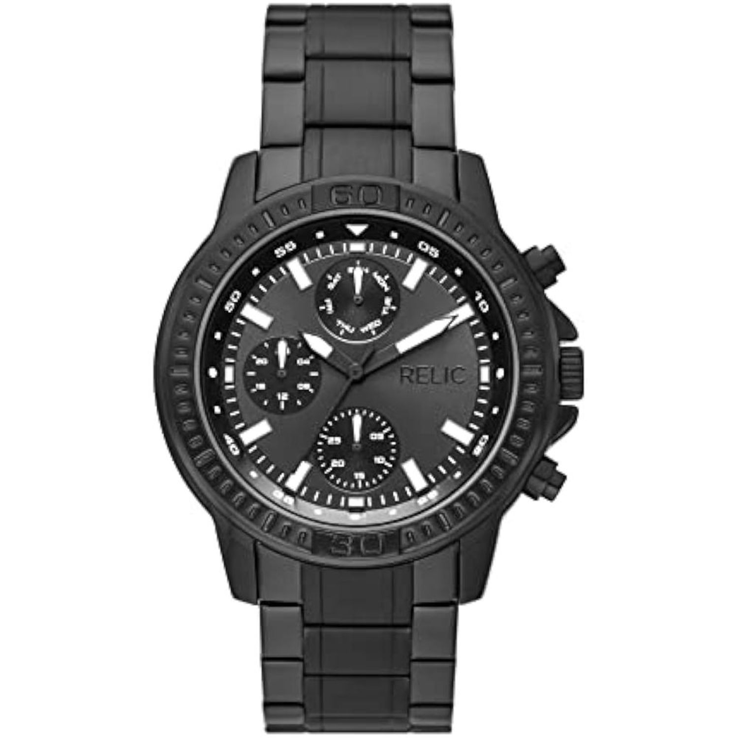 Reloj relic online negro