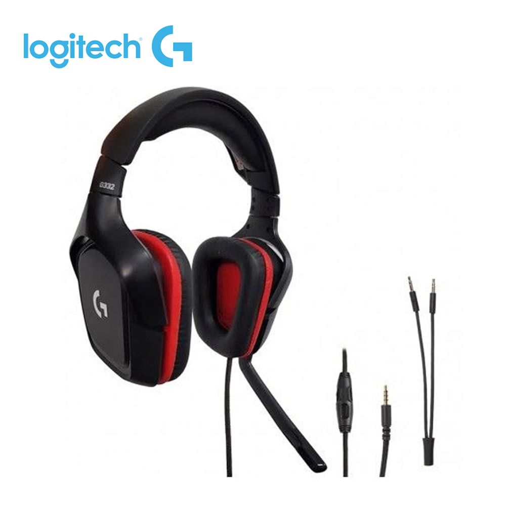 Audifono C/Microfono. Logitech G332  Negro