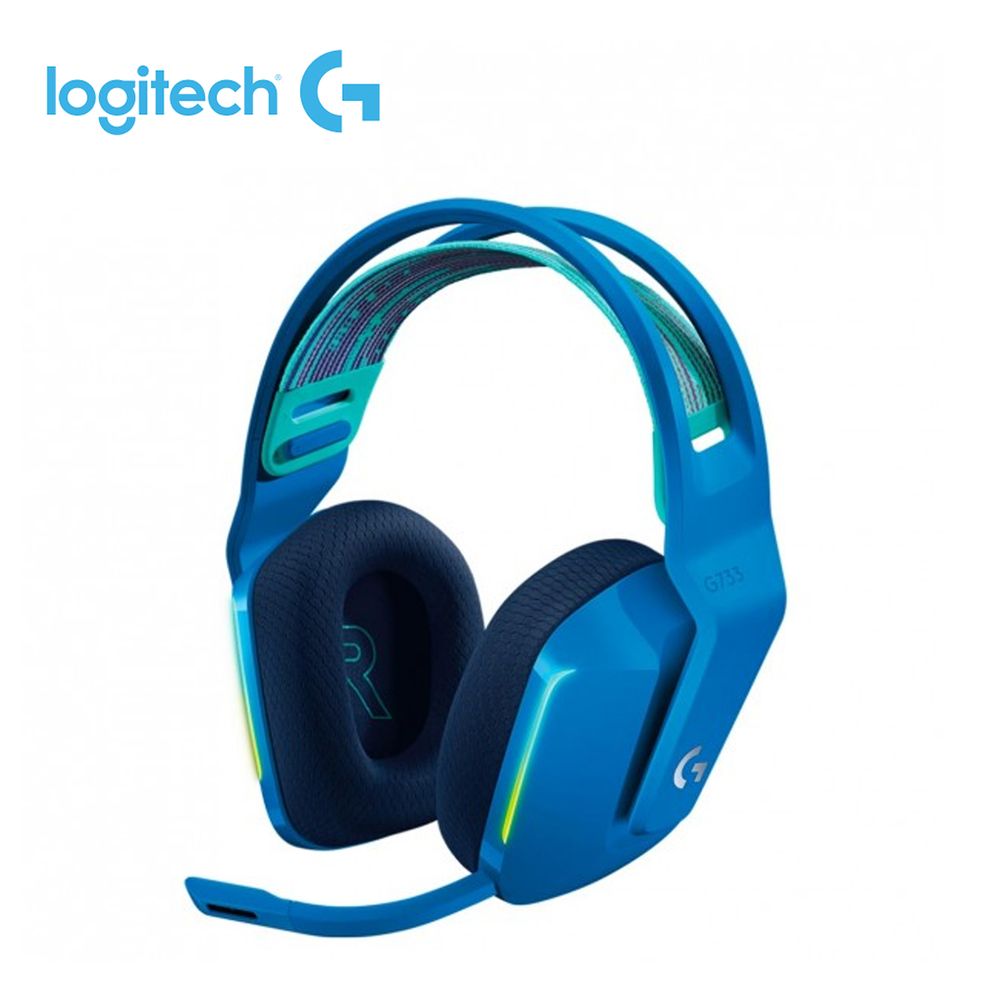 Audifono C/Microfono. Logitech InalambricoG733 Azul