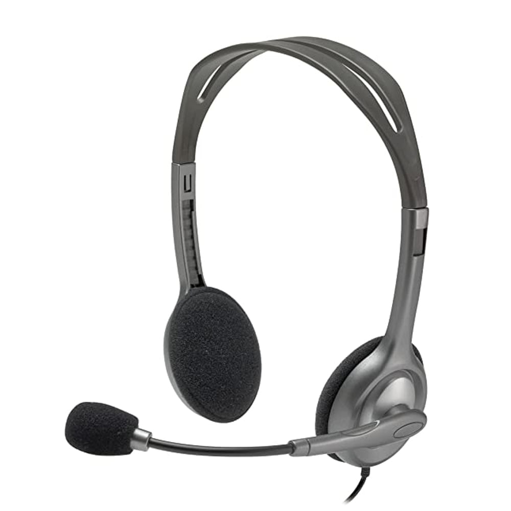 Audifono C/Microfono  Logitech H111 Silver