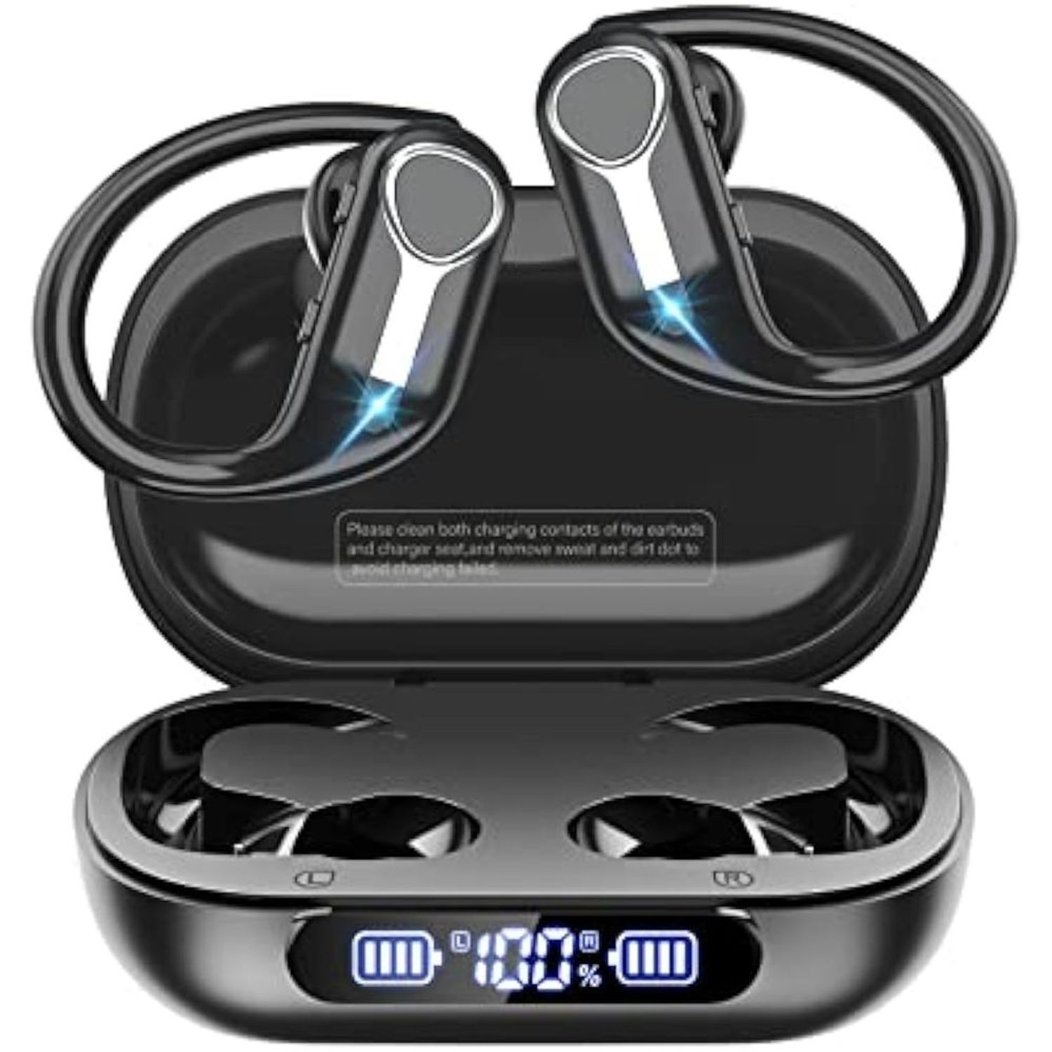 Auriculares Inalambricos Bluetooth Microfono Blau 50 hrs Duración I Oechsle  - Oechsle
