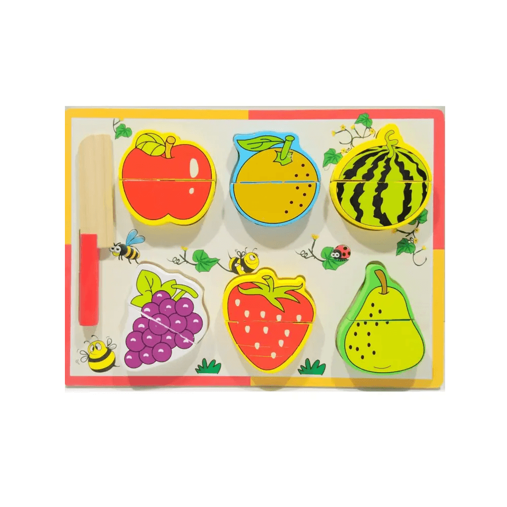 Rompecabezas Montessori Con Temática De Frutas I Oechsle Oechsle