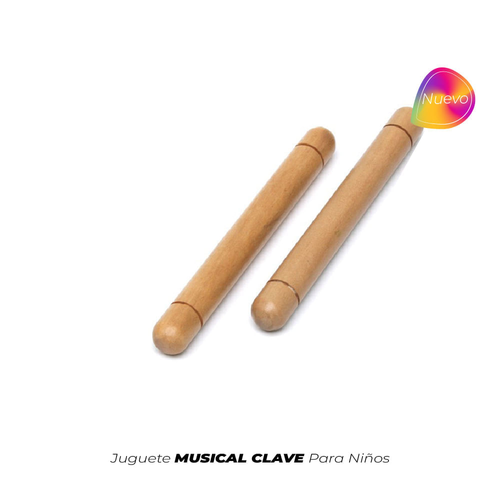 Juguete Musical Clave Para Niños I Oechsle Oechsle