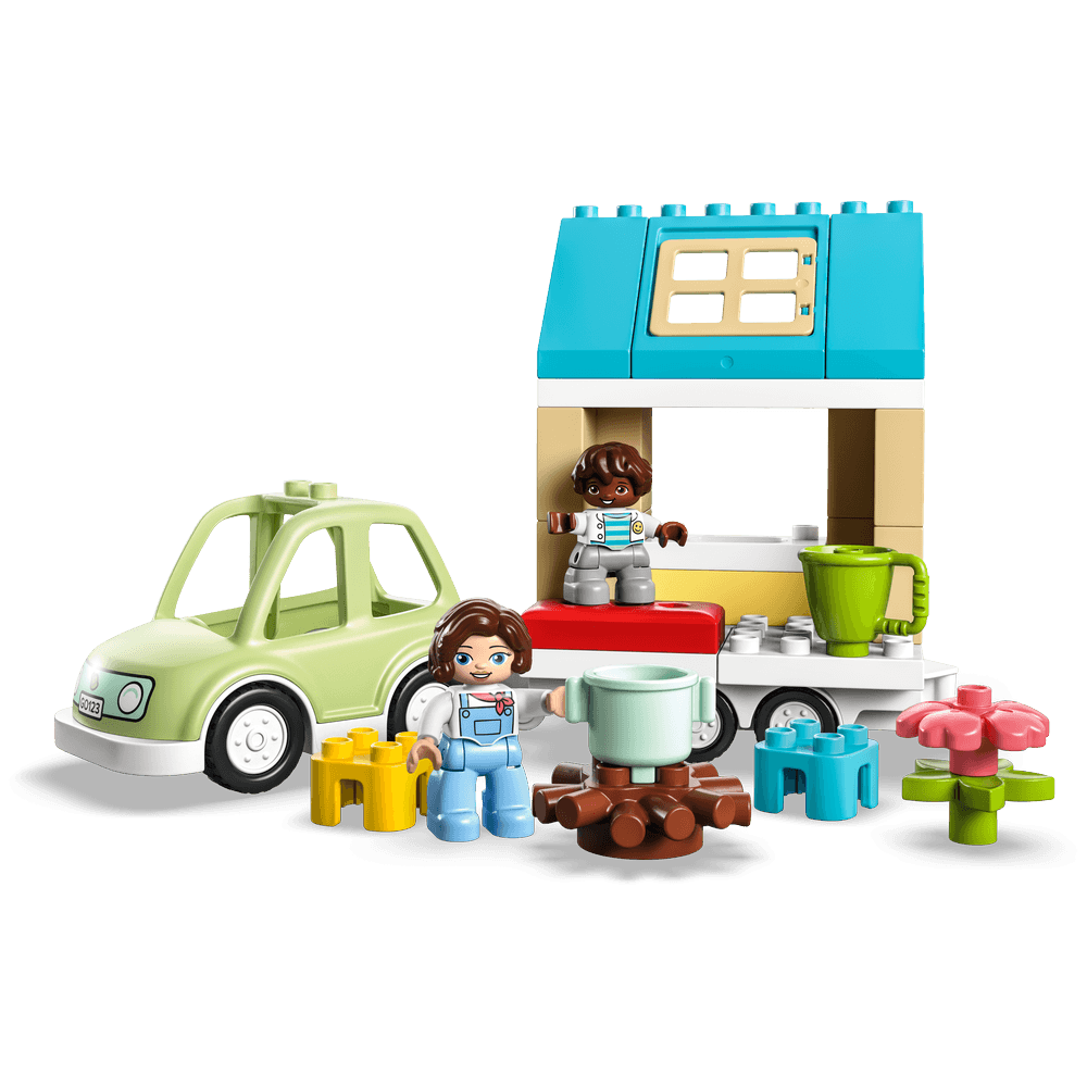 LEGO DUPLO Casa Familiar con Ruedas 10986