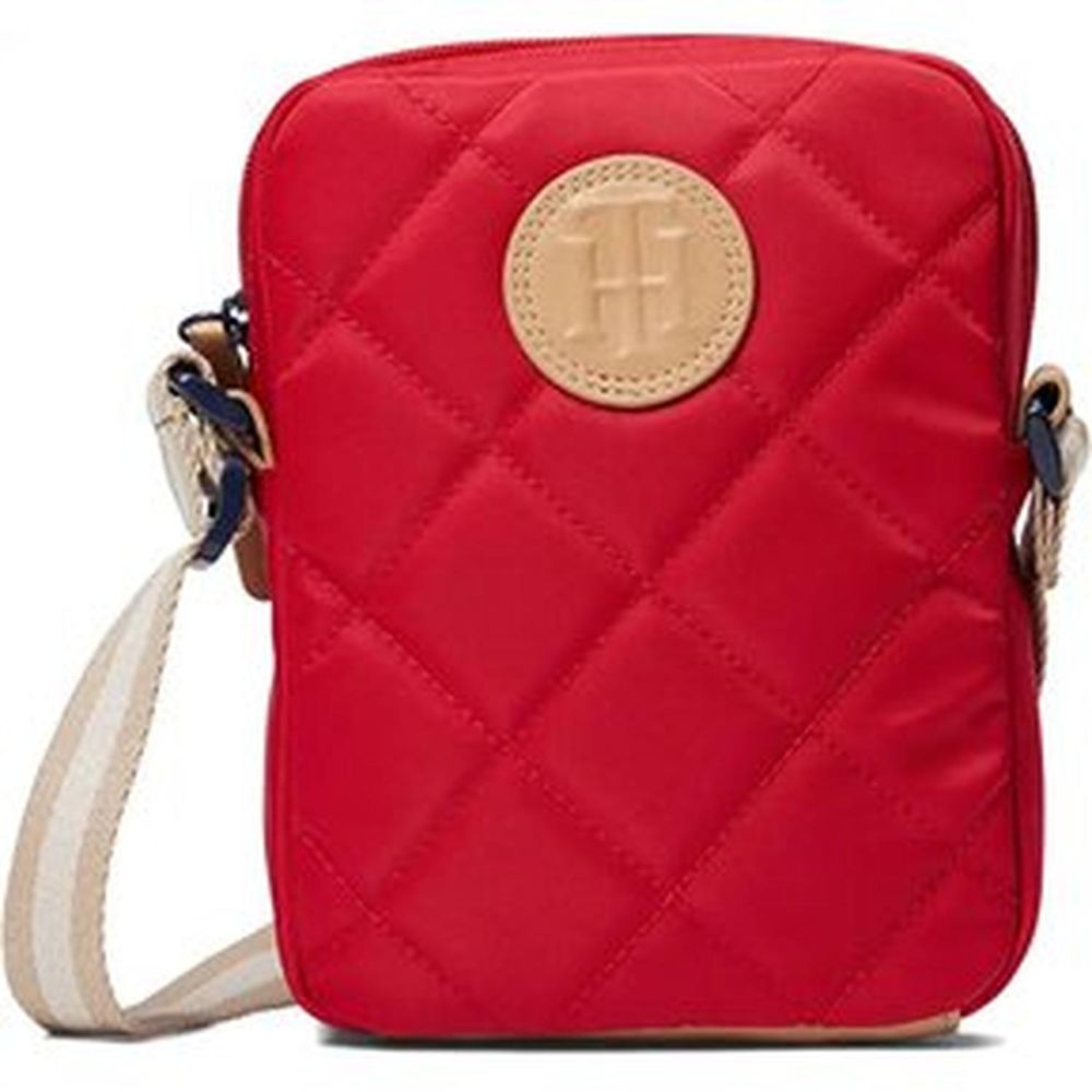Crossbody Cartera Bandolera Tommy Hilfiger Harper II Mini Reporter - Rojo