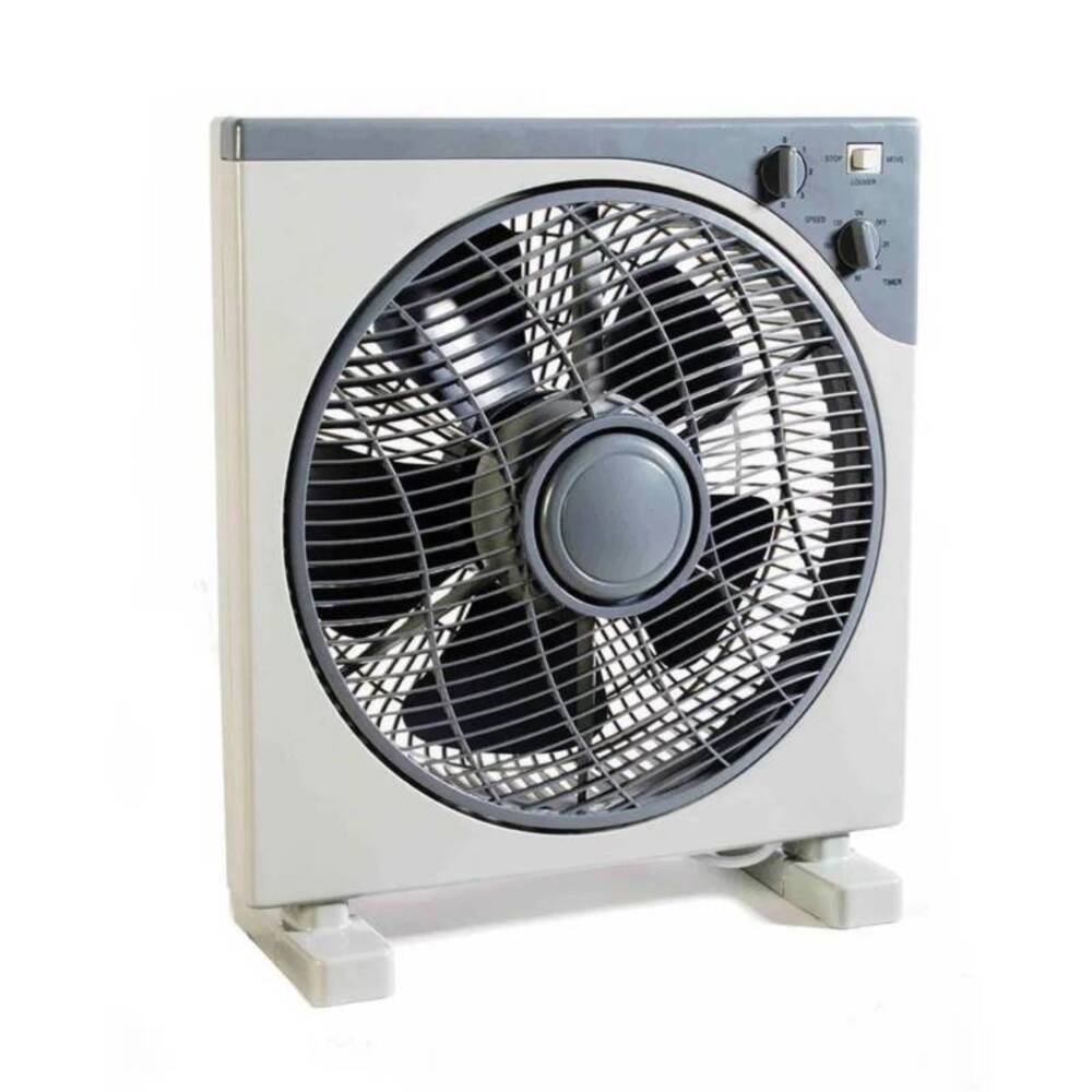 Ventilador de Mesa 12 Pulgadas 3 Velocidades Con Temporizador