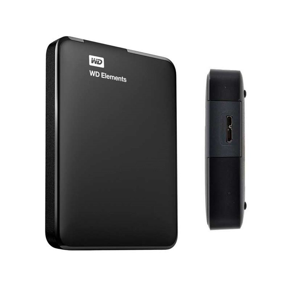 Disco Duro Western Digital Elements 2TB Externo Negro USB 3.0 WDBU6Y0020BBK-WESN