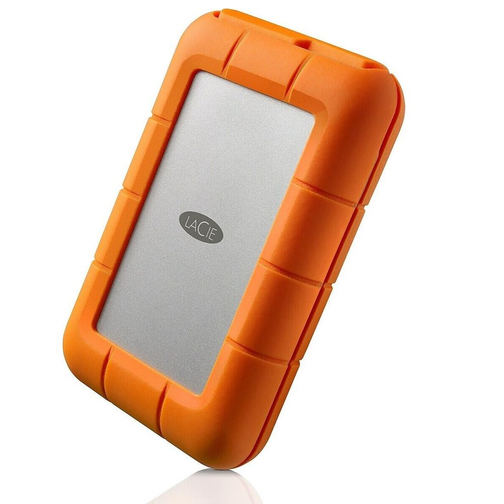 Disco Duro Externo LaCie Rugged 1TB USB-C 2.5 Pulg USB C 3.0 STFR1000800