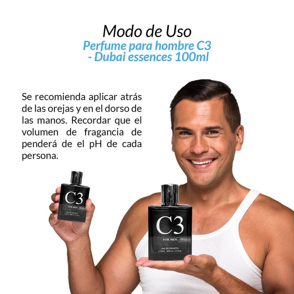 Hombre perfumado hot sale