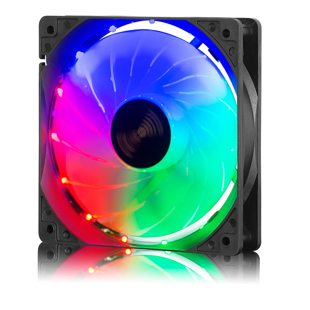 Ventilador Turbine Rainbow Airboom AB 125 Para Case Gamer