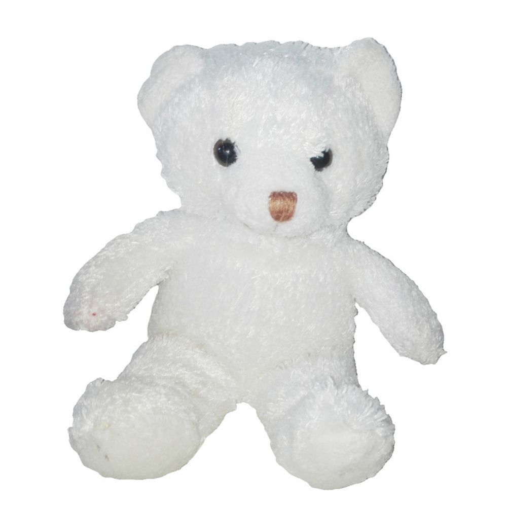 Puff Peluche Corto Blanco I Oechsle - Oechsle