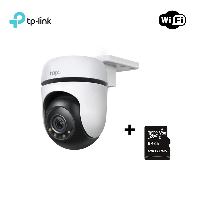 Camara de Seguridad WiFi TP-LINK Tapo C510W 3MP Exterior 2K 2.4GHz Giro 360  Vision